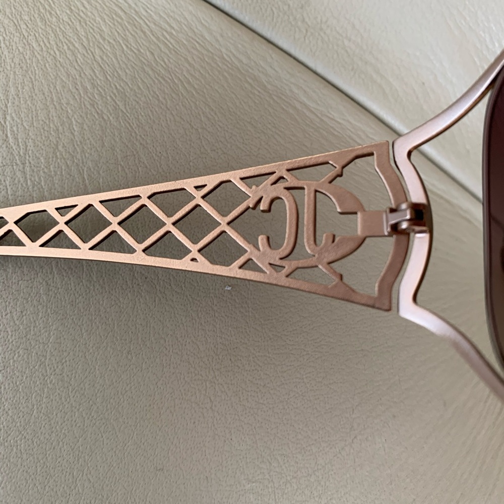JustCavalli- Bronze Lattice Frame, Brown Lens - Picture 5 of 8